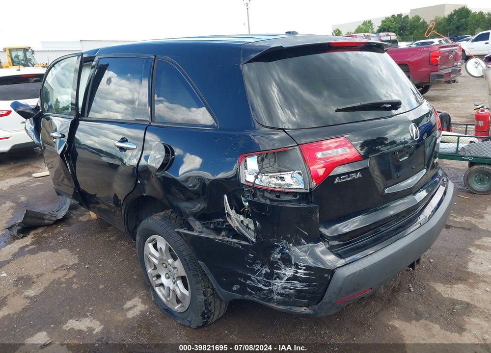 2009 ACURA MDX VIN: 2HNYD28249H532086