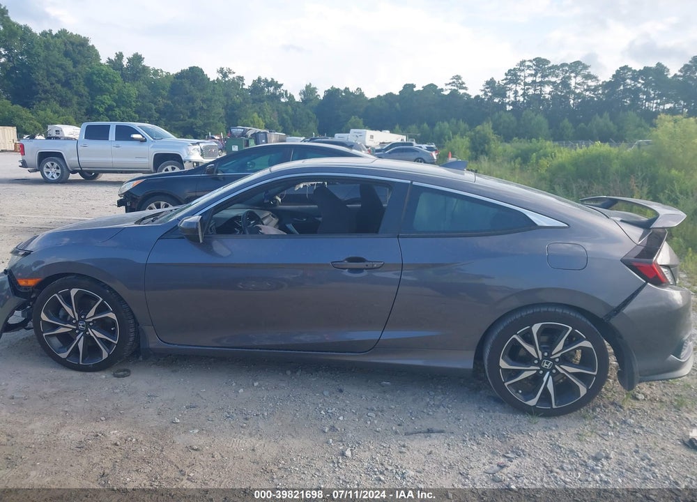 2019 HONDA CIVIC SI VIN: 2HGFC3A57KH752582