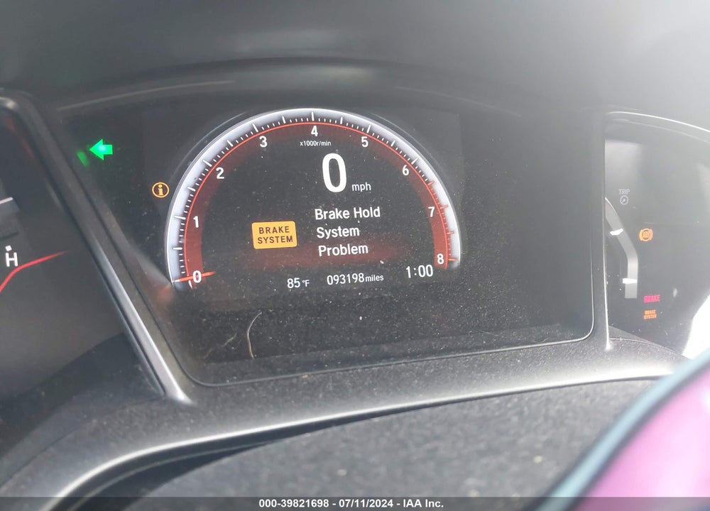 2019 HONDA CIVIC SI VIN: 2HGFC3A57KH752582