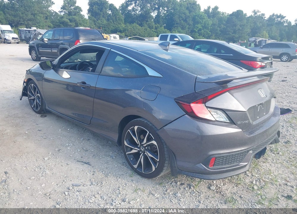 2019 HONDA CIVIC SI VIN: 2HGFC3A57KH752582