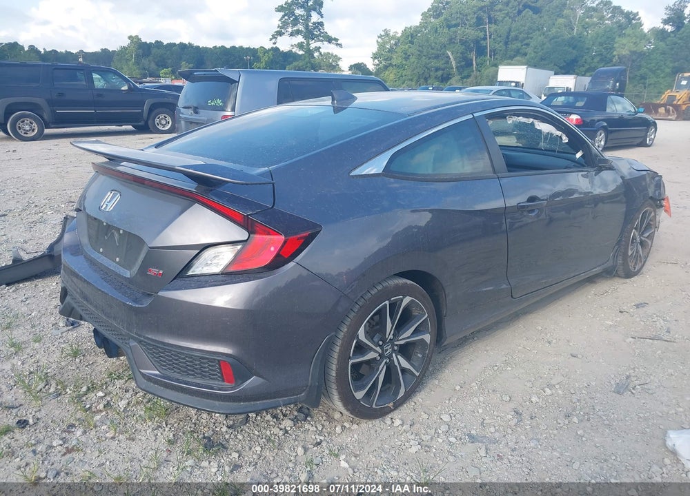 2019 HONDA CIVIC SI VIN: 2HGFC3A57KH752582
