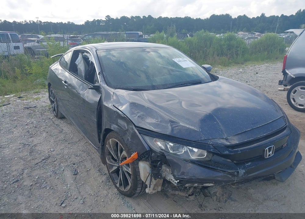 2019 HONDA CIVIC SI VIN: 2HGFC3A57KH752582