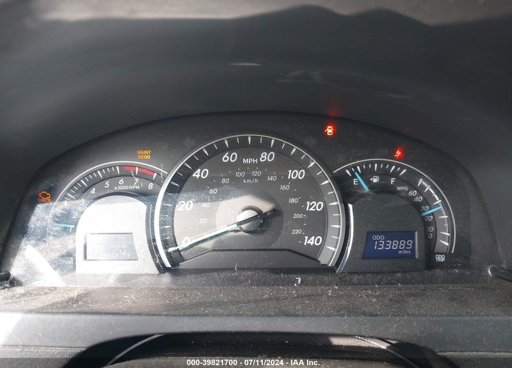 2013 TOYOTA CAMRY LE VIN: 4T4BF1FK1DR308087