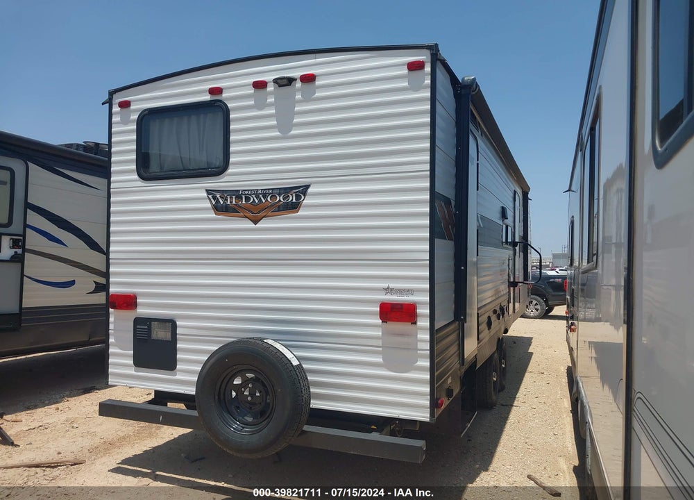 2020 FOREST RIVER WILDWOOD VIN: 4X4TWDB22LA269983