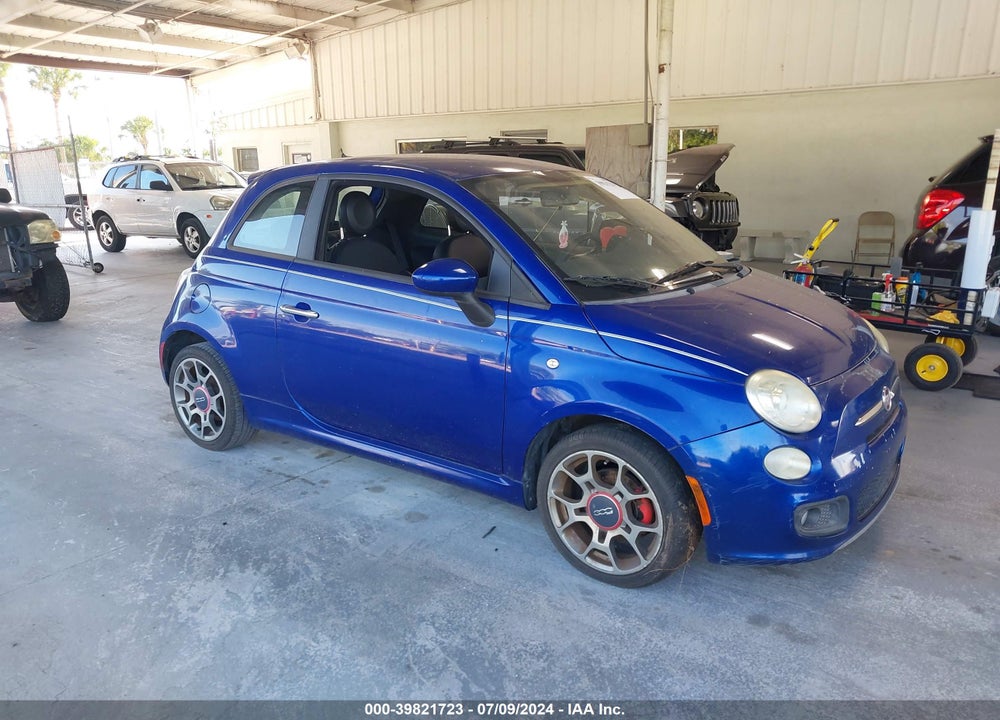 2012 FIAT 500 SPORT VIN: 3C3CFFBR0CT131337