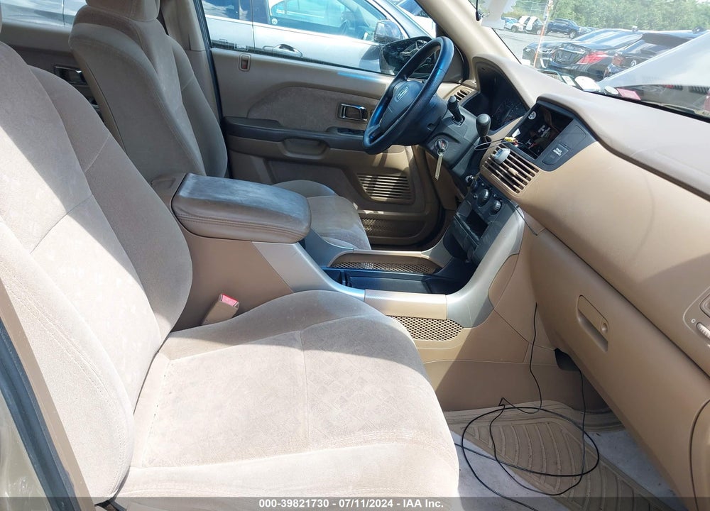 2005 HONDA PILOT LX VIN: 2HKYF18125H544398