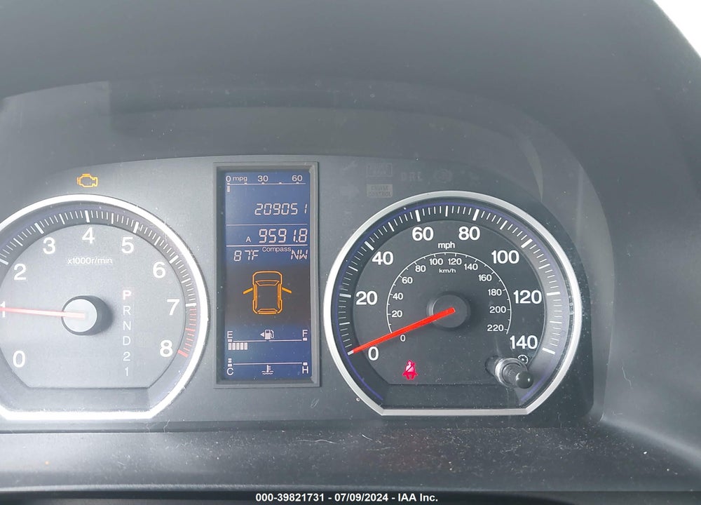 2010 HONDA CR-V EX-L VIN: 5J6RE4H77AL038157