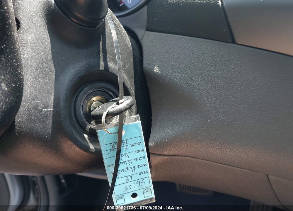 2014 HYUNDAI ELANTRA SE VIN: 5NPDH4AE9EH457508