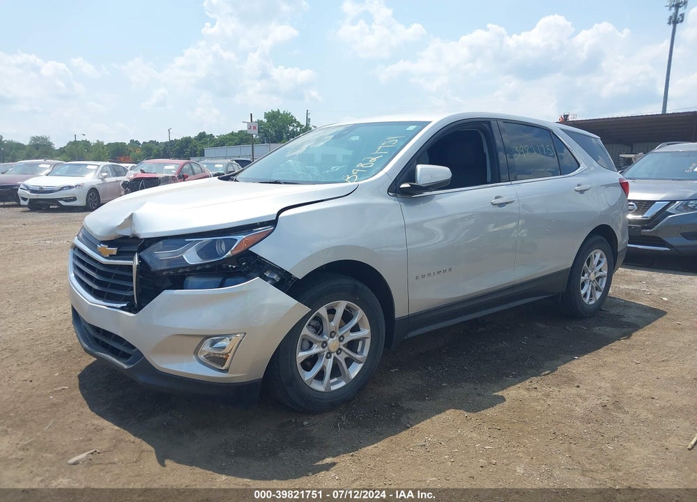2020 CHEVROLET EQUINOX FWD LT 1.5L TURBO VIN: 3GNAXKEV3LL275523
