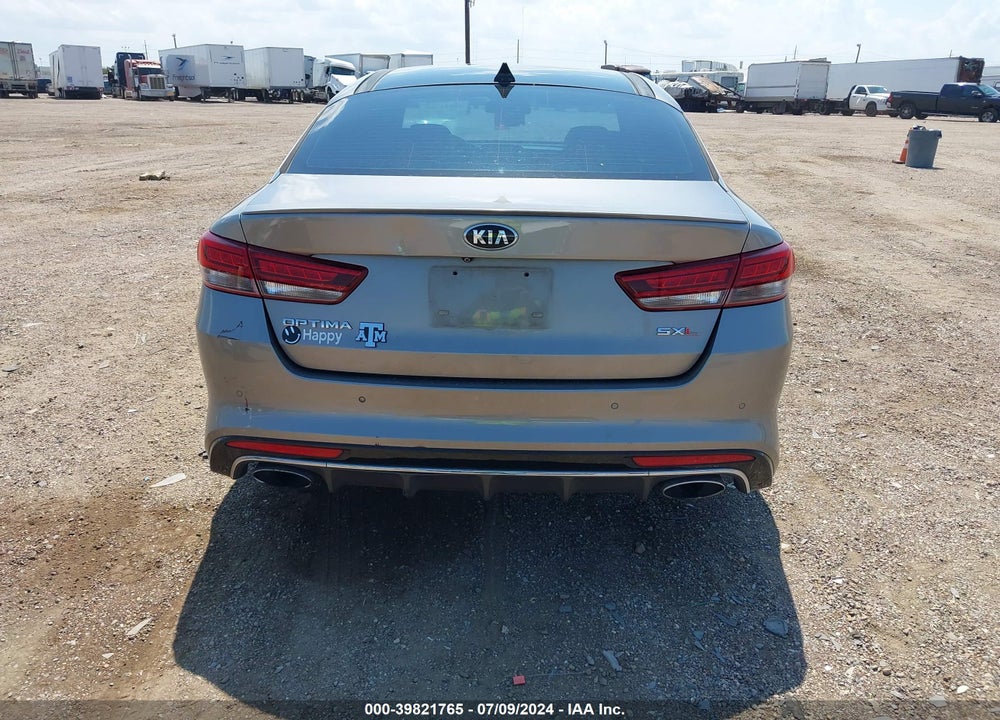 2017 KIA OPTIMA SXL TURBO VIN: 5XXGV4L22HG157382