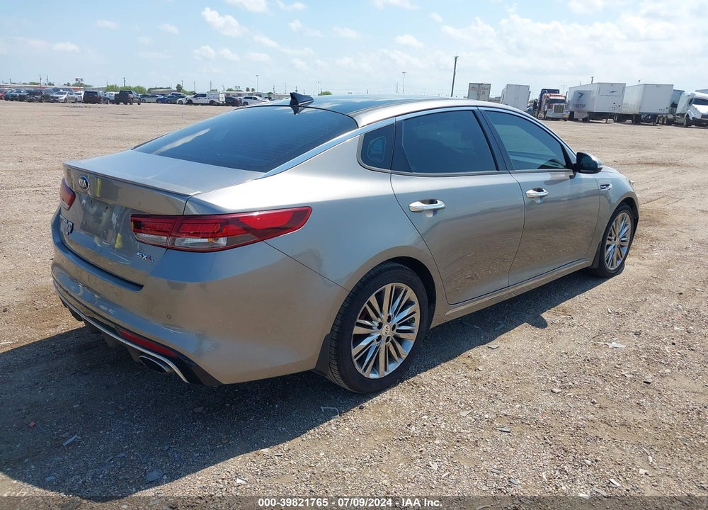 2017 KIA OPTIMA SXL TURBO VIN: 5XXGV4L22HG157382