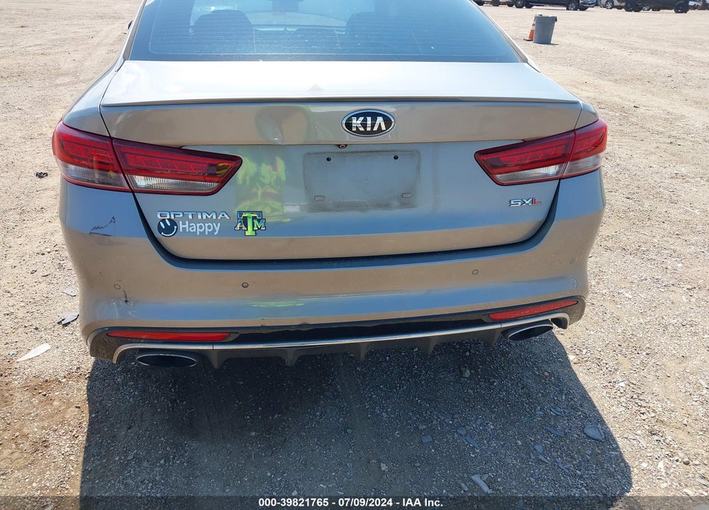 2017 KIA OPTIMA SXL TURBO VIN: 5XXGV4L22HG157382