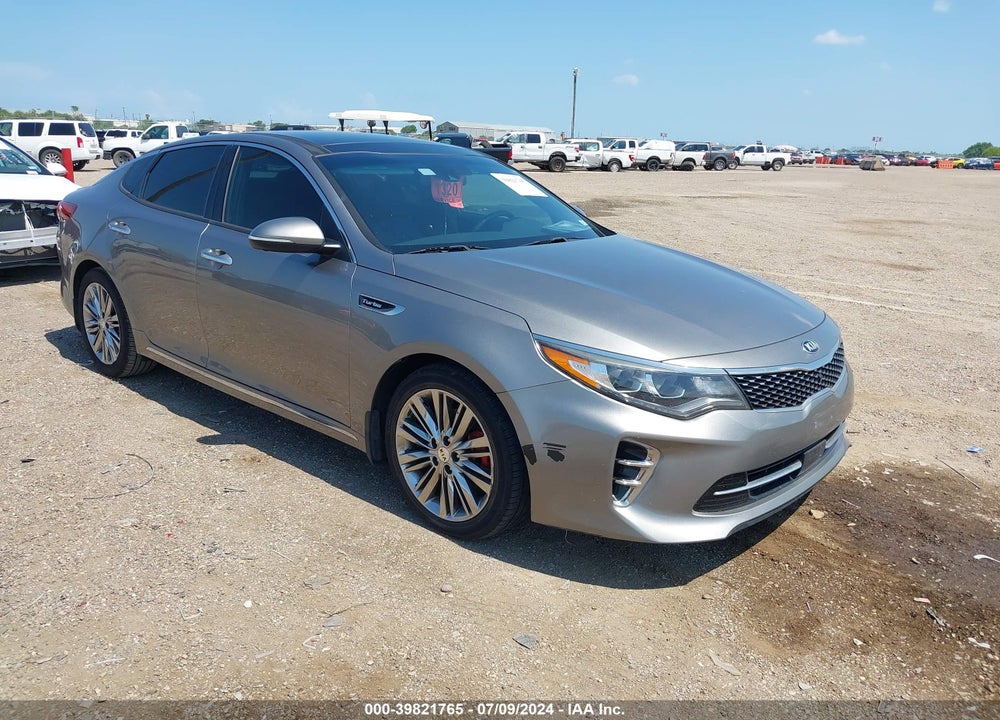 2017 KIA OPTIMA SXL TURBO VIN: 5XXGV4L22HG157382