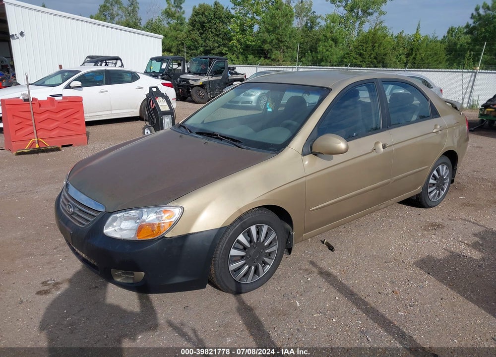 2009 KIA SPECTRA EX VIN: KNAFE221695653359
