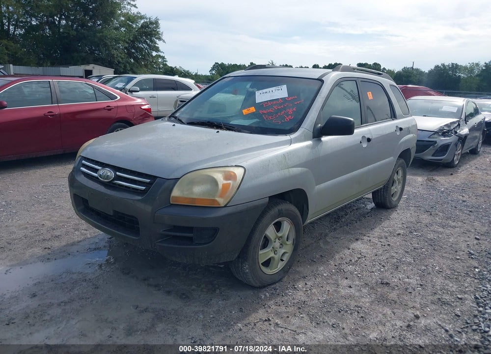 2006 KIA SPORTAGE LX VIN: KNDJF724067186313