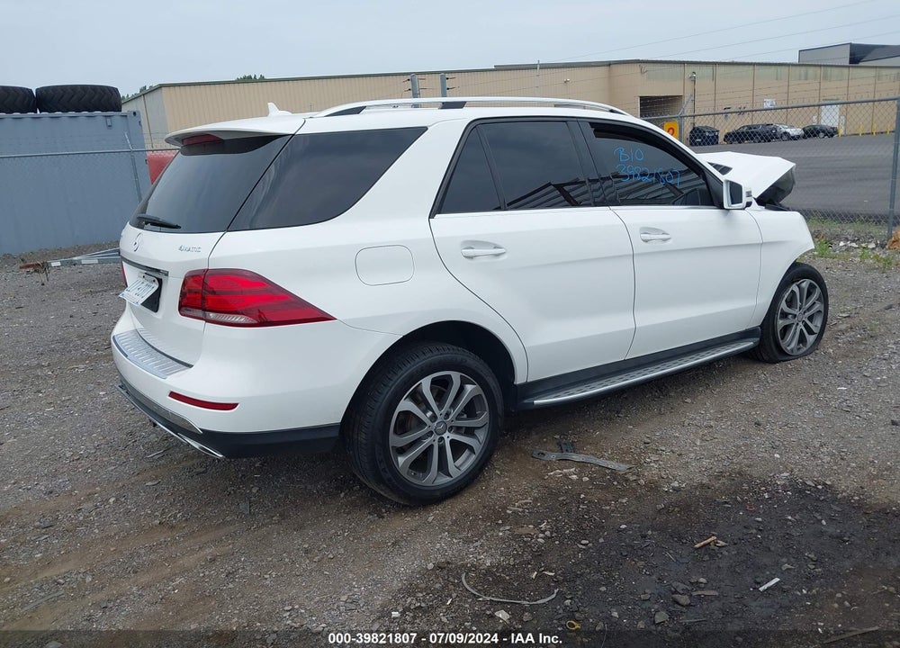 2016 MERCEDES-BENZ GLE 350 4MATIC VIN: 4JGDA5HB0GA639304