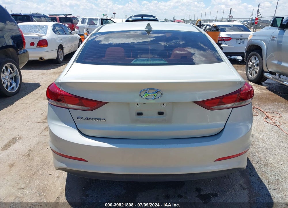 2017 HYUNDAI ELANTRA SE VIN: KMHD84LF4HU402606