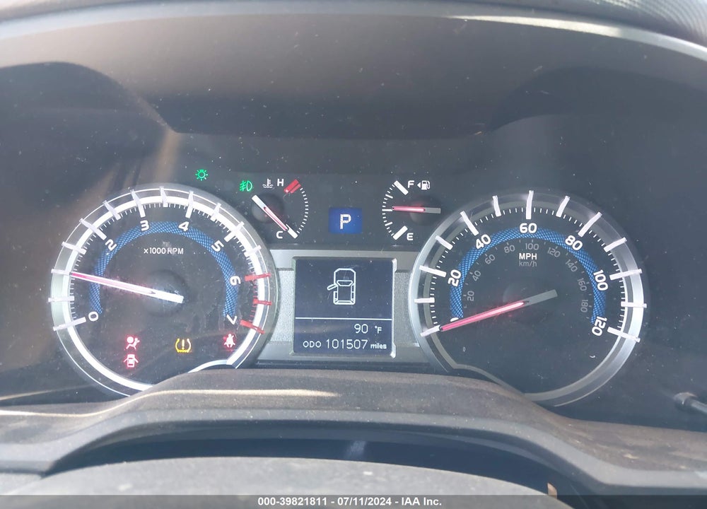2019 TOYOTA 4RUNNER TRD PRO VIN: JTEBU5JR9K5646727