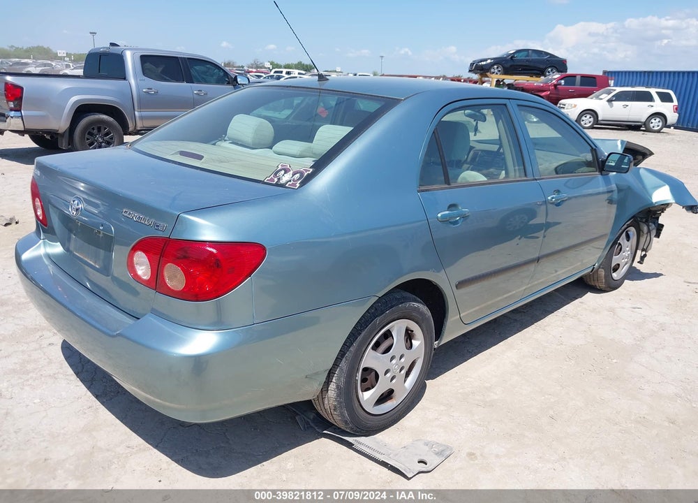 2006 TOYOTA COROLLA CE VIN: 2T1BR32EX6C576783