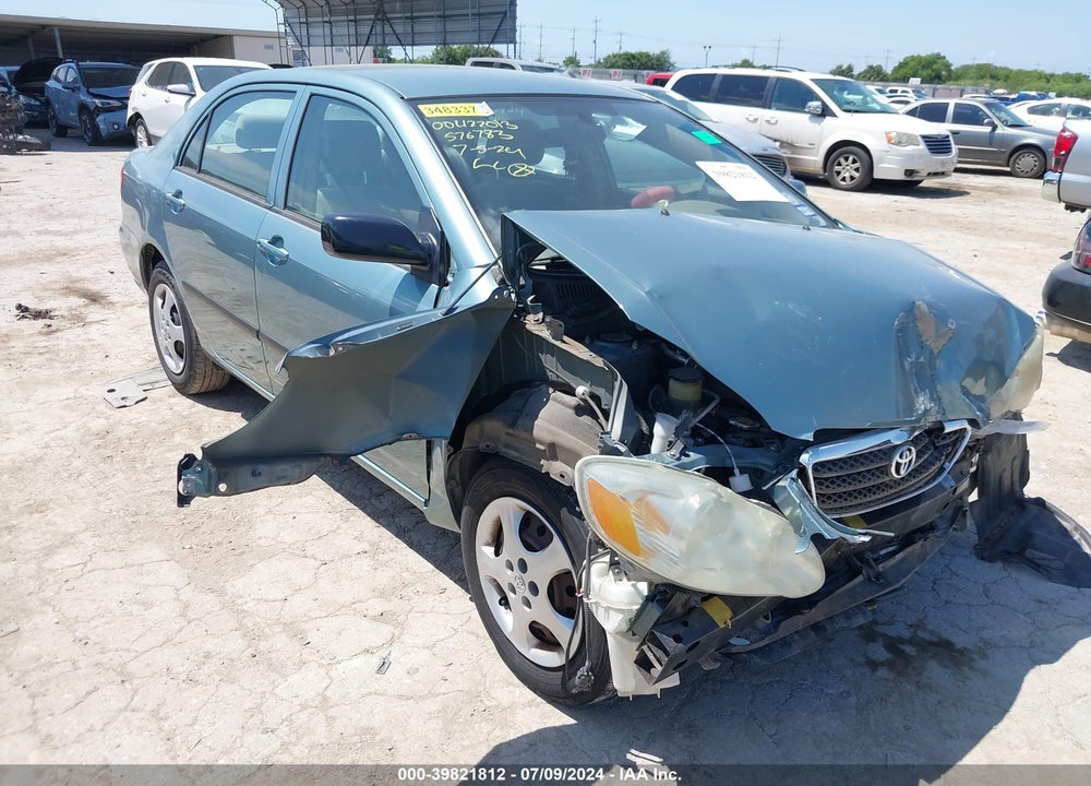 2006 TOYOTA COROLLA CE VIN: 2T1BR32EX6C576783