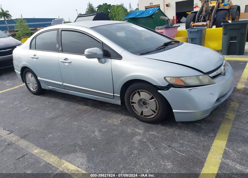 2006 HONDA CIVIC HYBRID VIN: JHMFA36226S013300