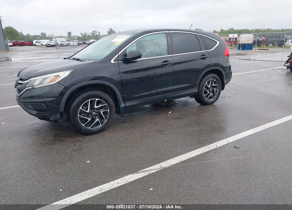 2016 HONDA CR-V SE VIN: 5J6RM4H49GL090746