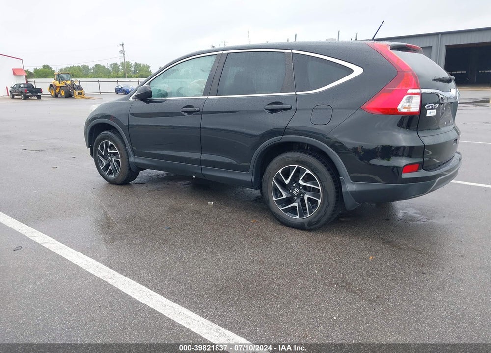 2016 HONDA CR-V SE VIN: 5J6RM4H49GL090746