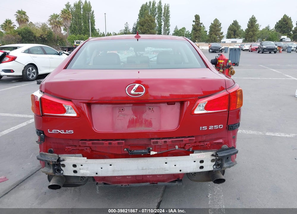 2010 LEXUS IS 250 VIN: JTHBF5C23A5110366