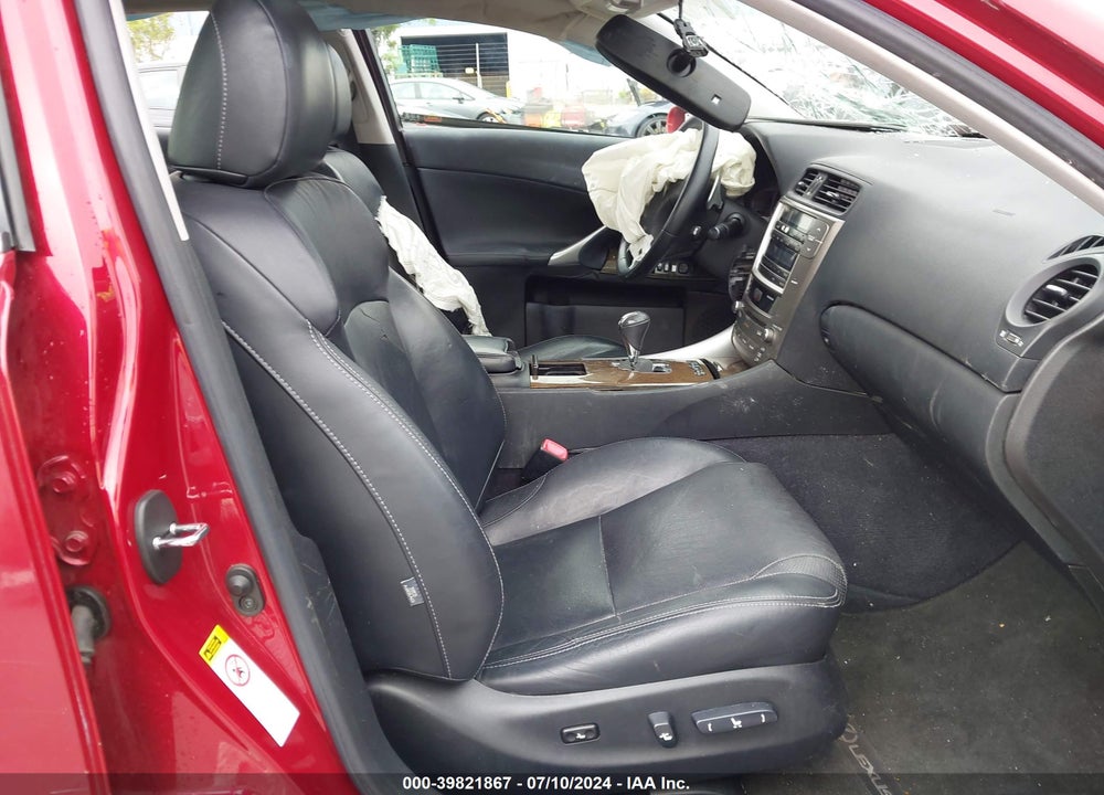 2010 LEXUS IS 250 VIN: JTHBF5C23A5110366