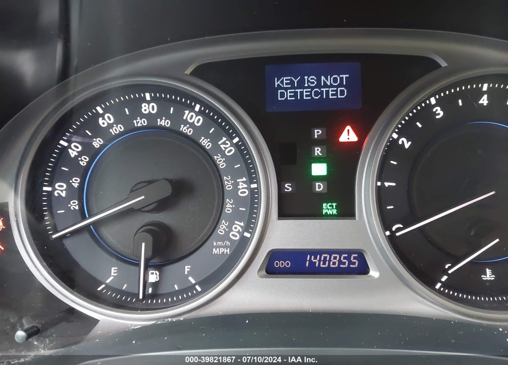 2010 LEXUS IS 250 VIN: JTHBF5C23A5110366