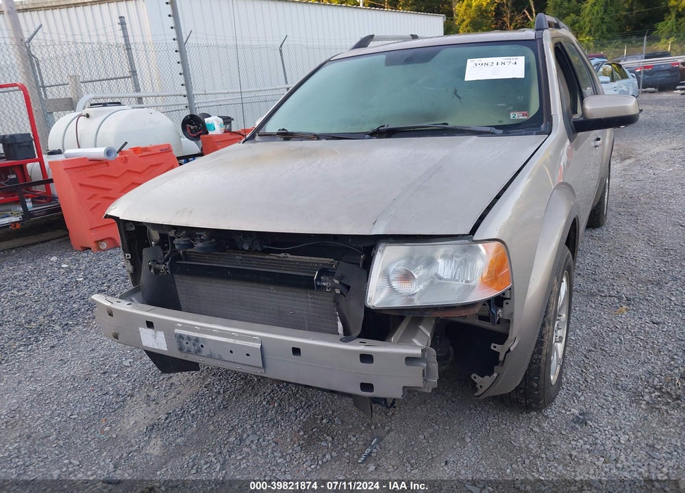 2005 FORD FREESTYLE SEL VIN: 1FMDK05195GA08623
