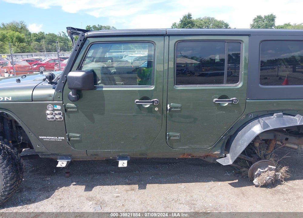 2008 JEEP WRANGLER UNLIMITED RUBICON VIN: 1J4GA69178L642150