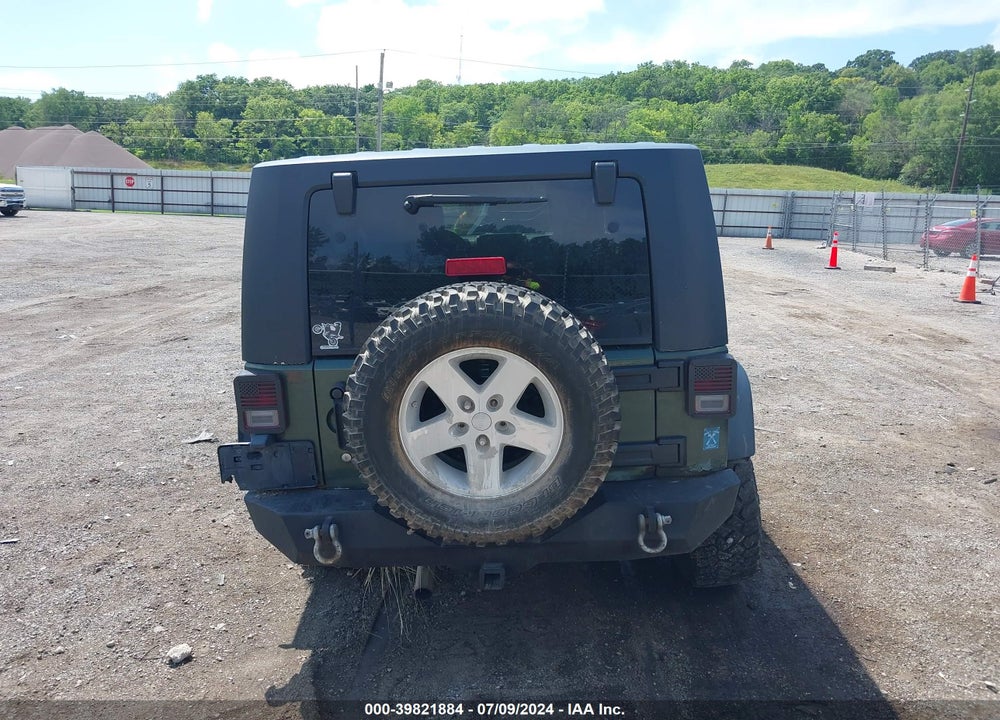 2008 JEEP WRANGLER UNLIMITED RUBICON VIN: 1J4GA69178L642150
