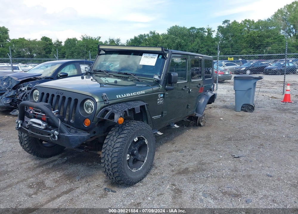 2008 JEEP WRANGLER UNLIMITED RUBICON VIN: 1J4GA69178L642150