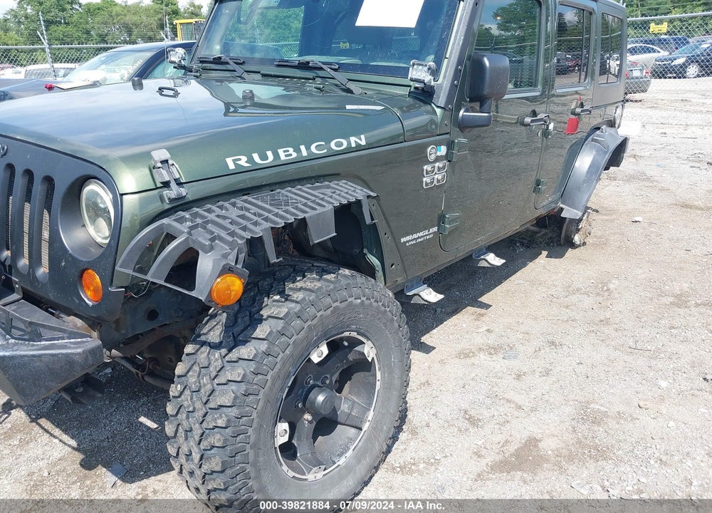 2008 JEEP WRANGLER UNLIMITED RUBICON VIN: 1J4GA69178L642150