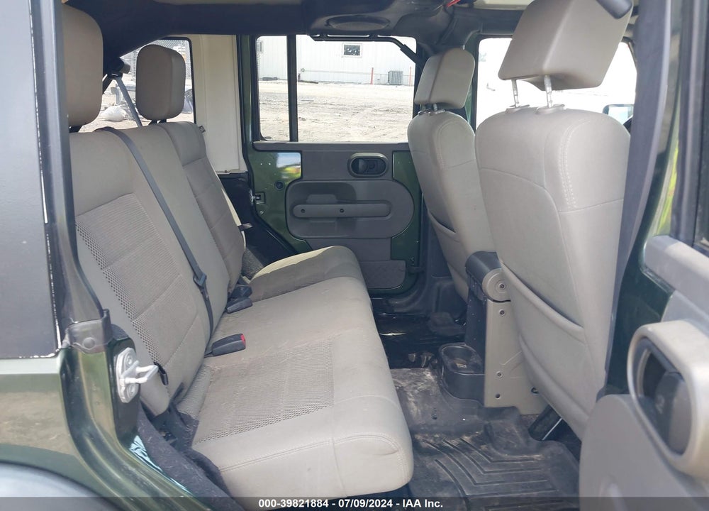 2008 JEEP WRANGLER UNLIMITED RUBICON VIN: 1J4GA69178L642150