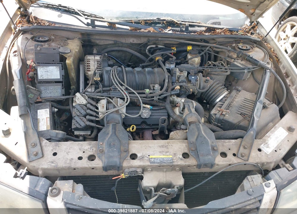 2003 CHEVROLET IMPALA LS VIN: 2G1WH52K039258875