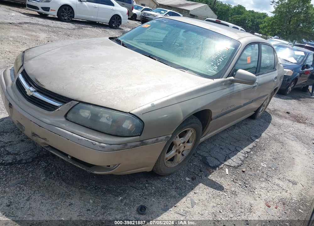 2003 CHEVROLET IMPALA LS VIN: 2G1WH52K039258875