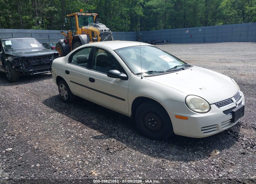 2005 DODGE NEON SE VIN: 1B3ES26C35D161943