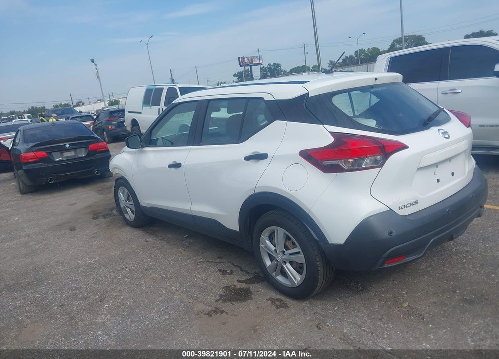 2020 NISSAN KICKS S XTRONIC CVT VIN: 3N1CP5BV1LL495897
