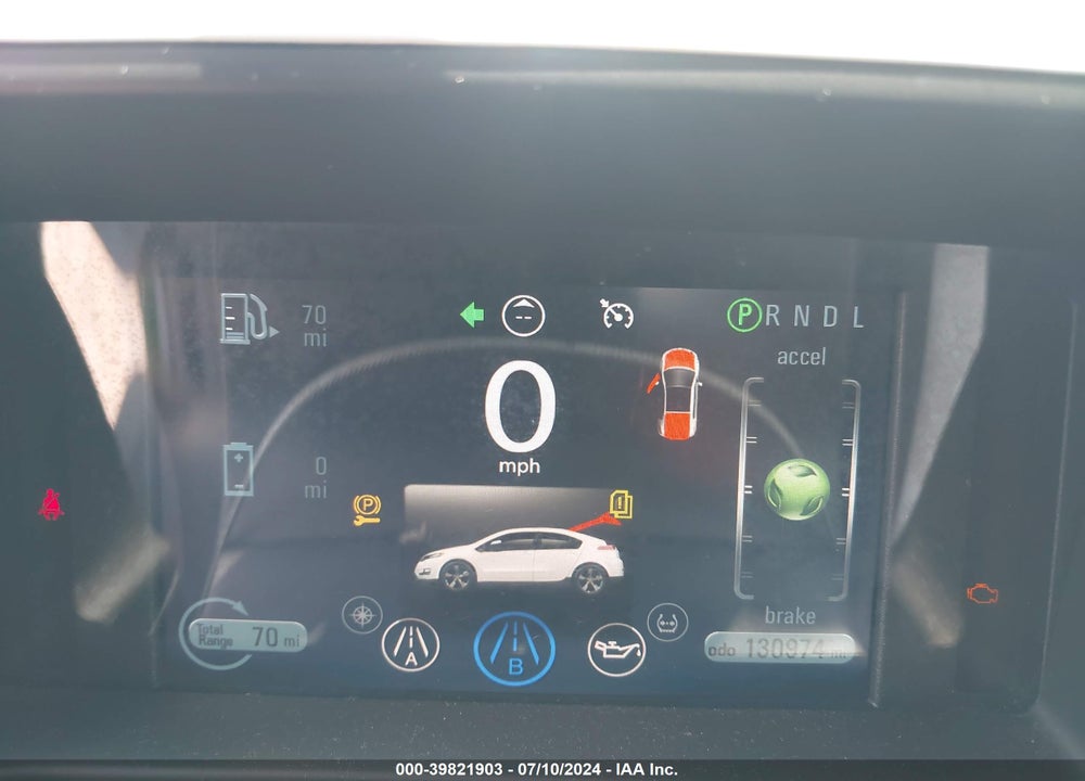 2012 CHEVROLET VOLT VIN: 1G1RA6E43CU112333
