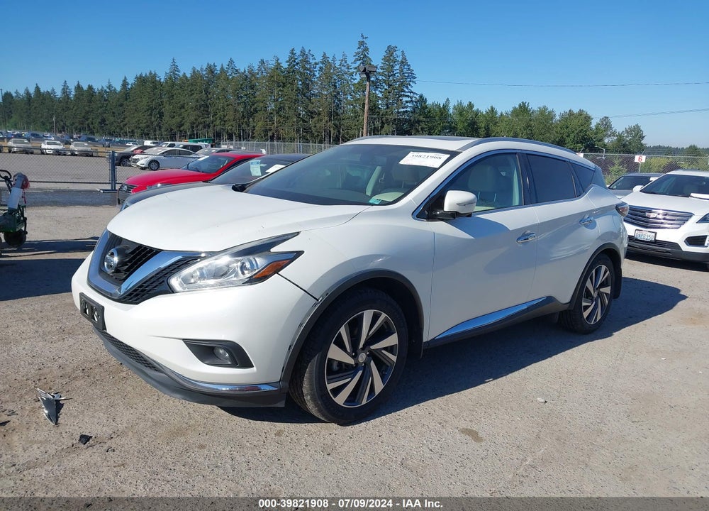 2015 NISSAN MURANO VIN: 5N1AZ2MH4FN259863