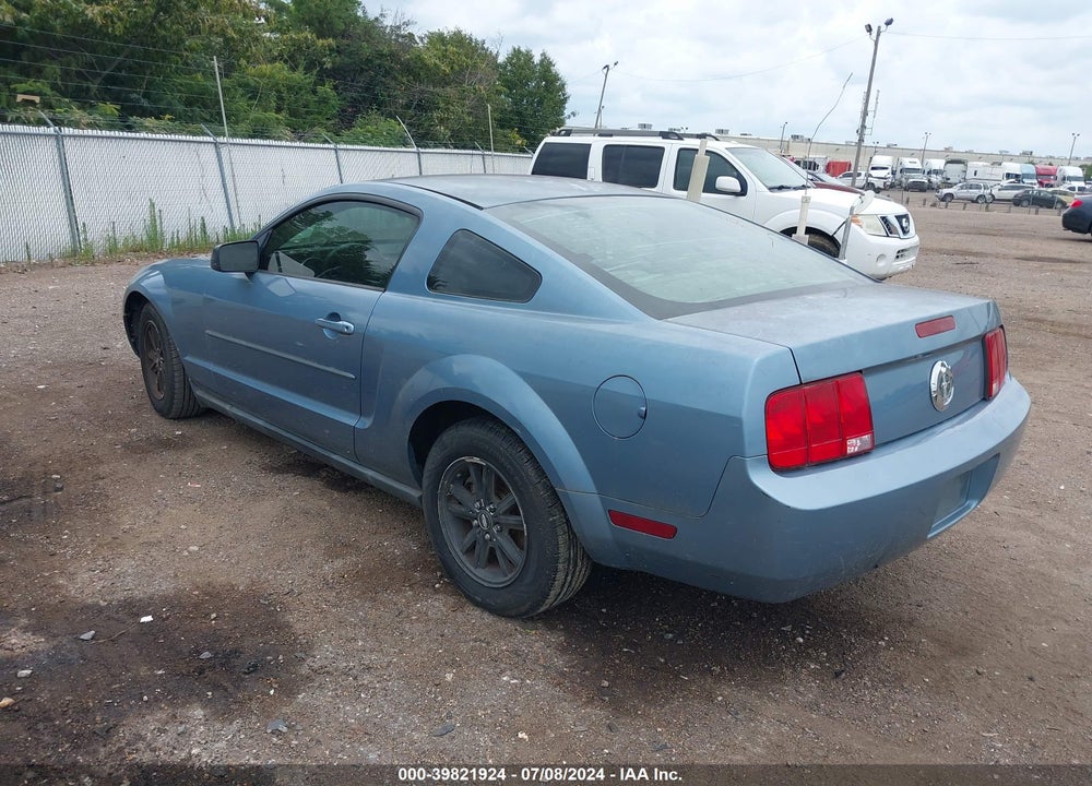 2007 FORD MUSTANG V6 DELUXE/V6 PREMIUM VIN: 1ZVFT80N275294670