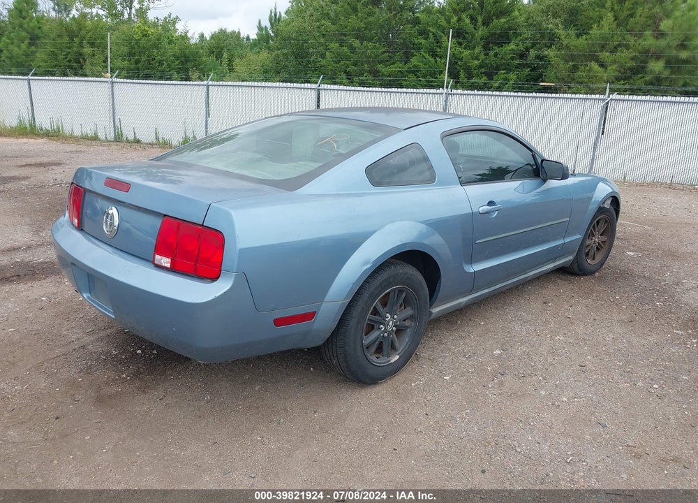 2007 FORD MUSTANG V6 DELUXE/V6 PREMIUM VIN: 1ZVFT80N275294670