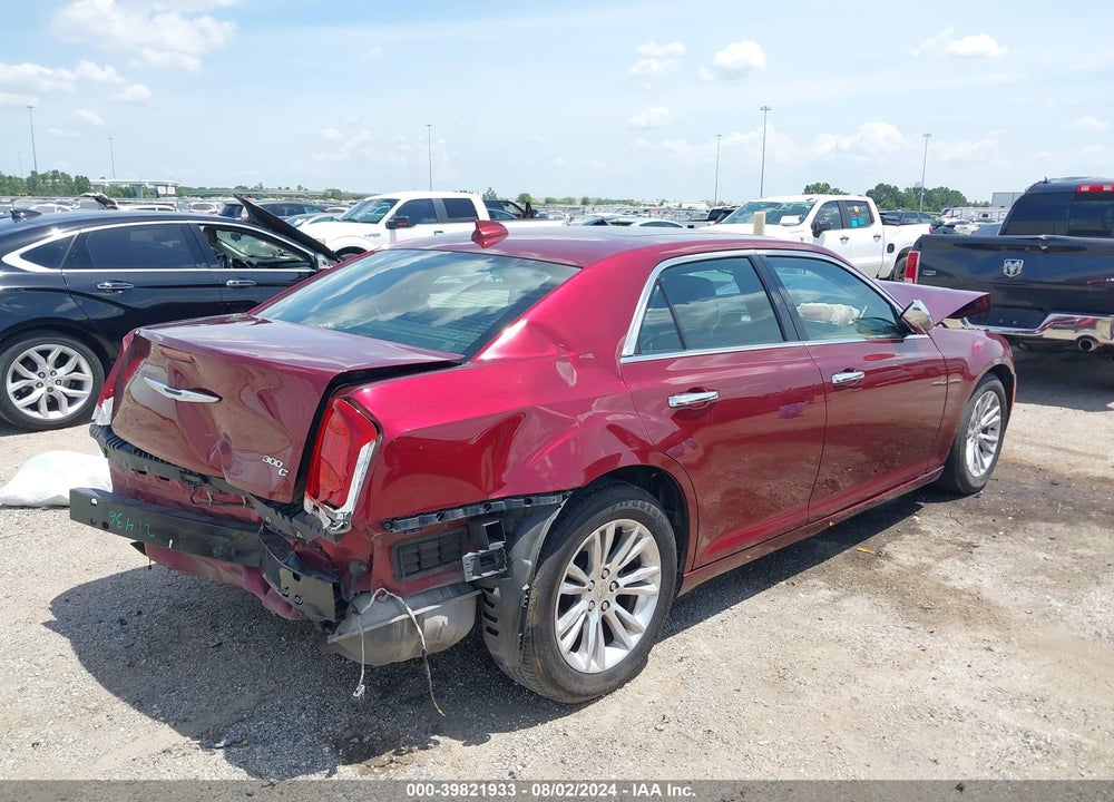 2016 CHRYSLER 300C VIN: 2C3CCAEG3GH282242