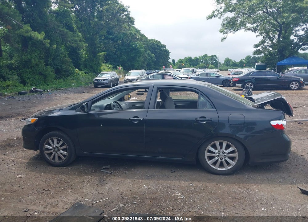 2009 TOYOTA COROLLA LE VIN: JTDBL40E89J017008