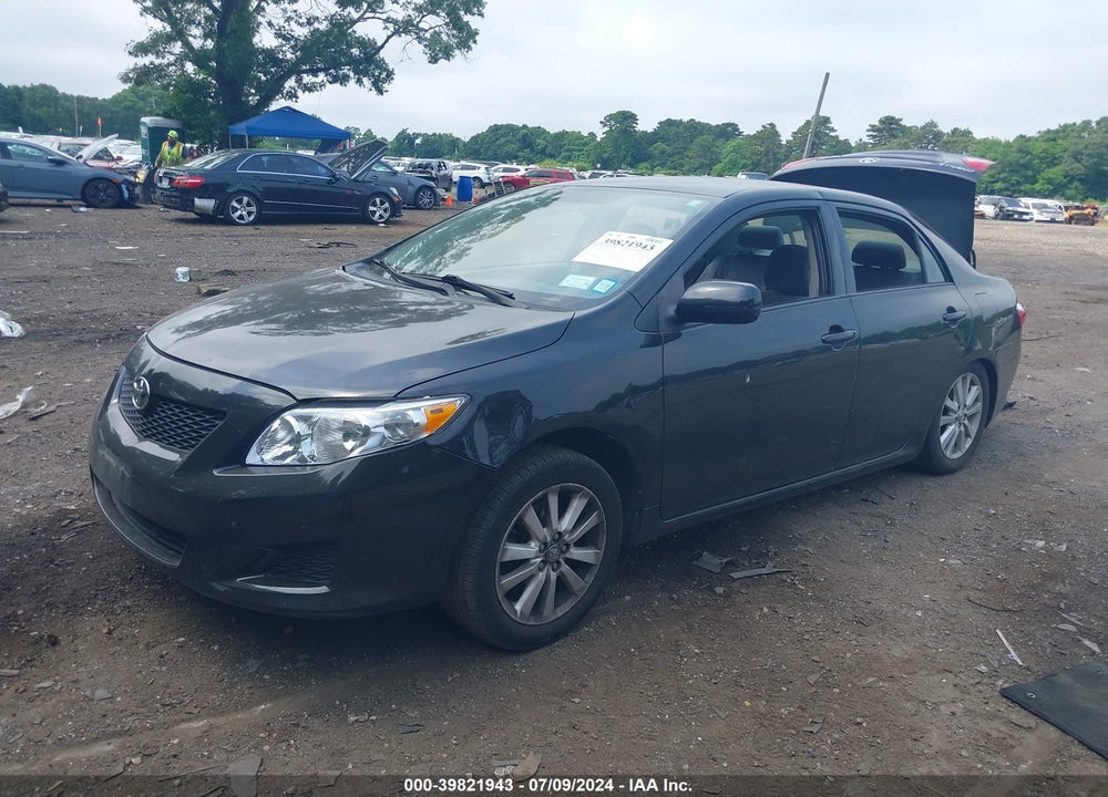 2009 TOYOTA COROLLA LE VIN: JTDBL40E89J017008