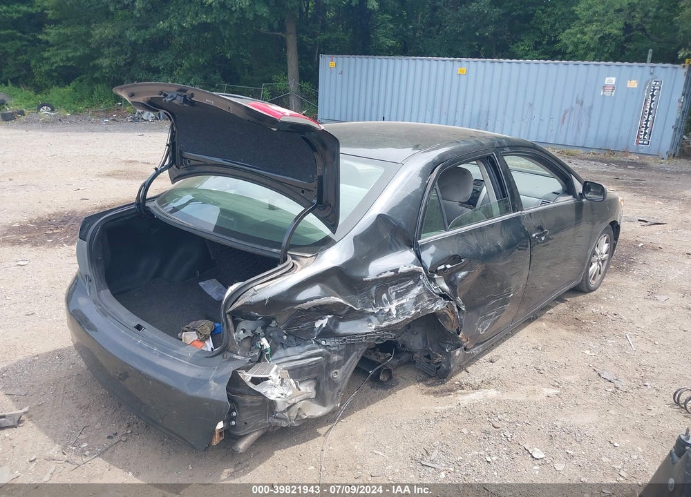 2009 TOYOTA COROLLA LE VIN: JTDBL40E89J017008
