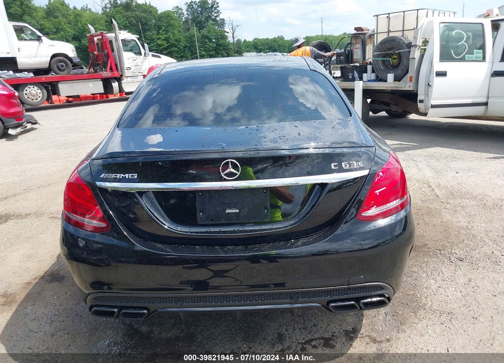 2016 MERCEDES-BENZ AMG C 63 S VIN: 55SWF8HB2GU154765
