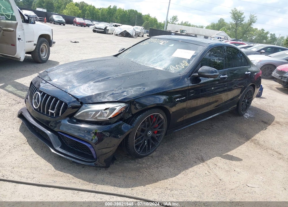 2016 MERCEDES-BENZ AMG C 63 S VIN: 55SWF8HB2GU154765
